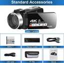 Professional 4K Handy Camera Video Camcorder 720p 1080p 2.7k 4k Photography Equipment Video Camera