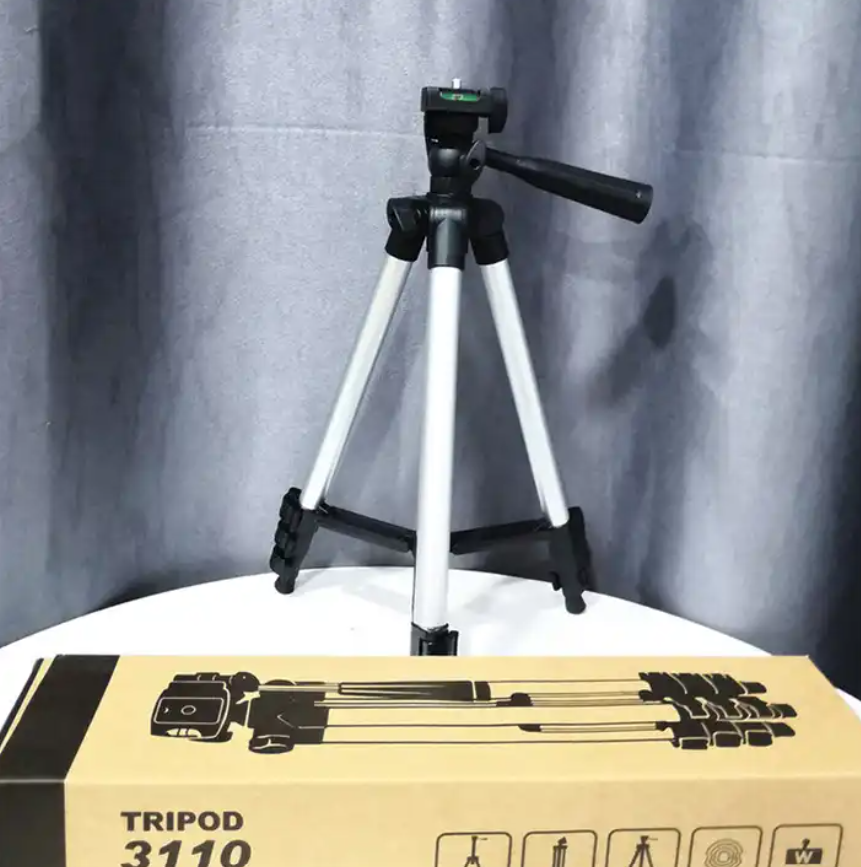 3110 Camera Tripod SLR Camera Photography Live Tripod, Retractable 360 All Rotating and Folding