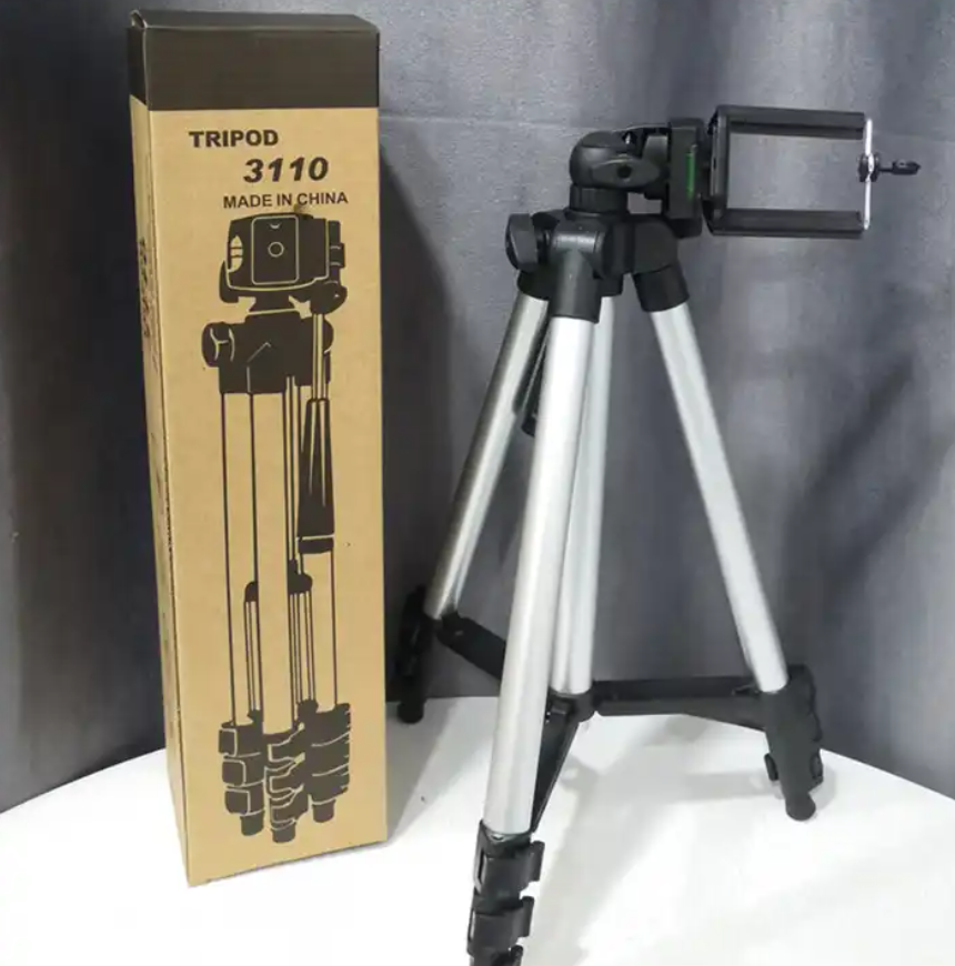 3110 Camera Tripod SLR Camera Photography Live Tripod, Retractable 360 All Rotating and Folding