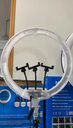 3D-56 56CM 50W 22inch Transparent Professional Ring Selfie Light Ring Lights Set for Barbers