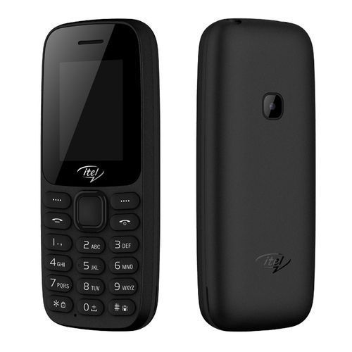 Original Itel 2171 Wireless FM,1.3 Rear Camera,Torch Dual SIM Feature Phone - Black