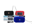 GTS-1425 Hiking Camping School Home Amplifier Fm Radio Mini Red Black Blue Solar TWS Mini Portable Speaker