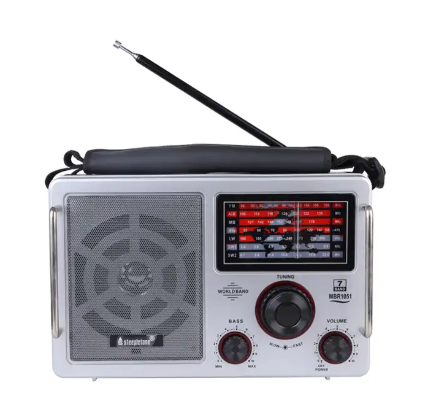 LW SW WB Multiband AM FM Portable Weather Radio