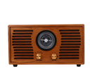 Antique Wooden stereo home radio with built-in speakers fm portable radio with b