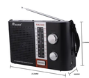 WORLD RECEIVER MP3 AM FM MW SW1-2 5 BANDS RADIO SPEAKER