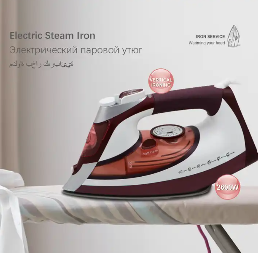 Laundry High Quality Professional Full Function Shirt Electric Pressing Shirt Steam Iron For Home