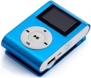 Kanzer Mini USB MP3 Music Player LCD Screen + Earphone + Data Cable - Blue