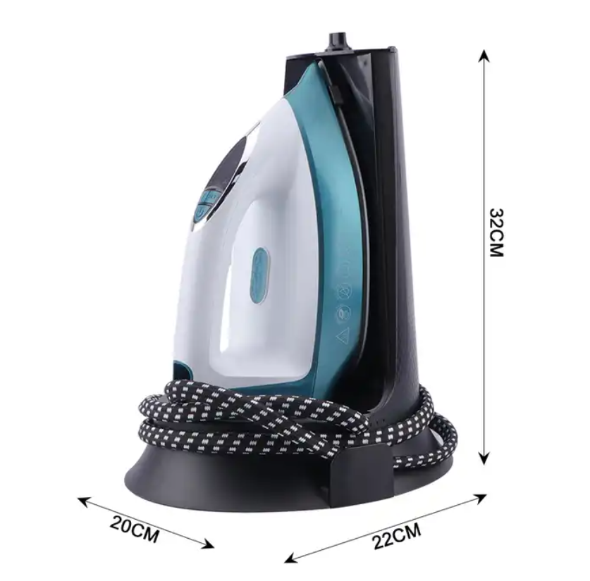 Anti drip press steam iron electric irons with 1.3L large capacity tank for Clothes and Shirt