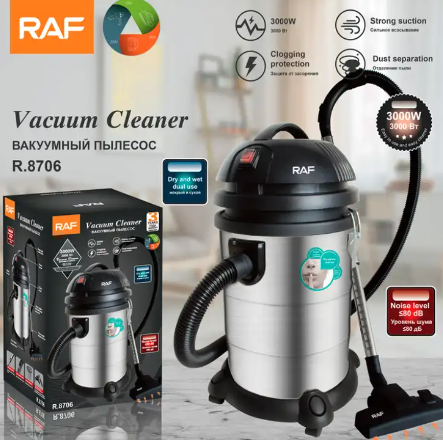 High Power Handheld Barrel Drum Vacuum ,  Portable Vacuum Cleaner