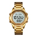 Muslim Qibla Digital Watch _ Gold