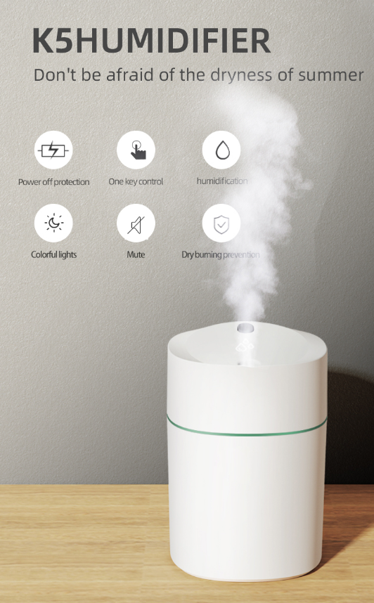 Household Appliance Essential Oils USB Power Portable Aroma Diffuser Ultrasonic Mini Air Humidifier