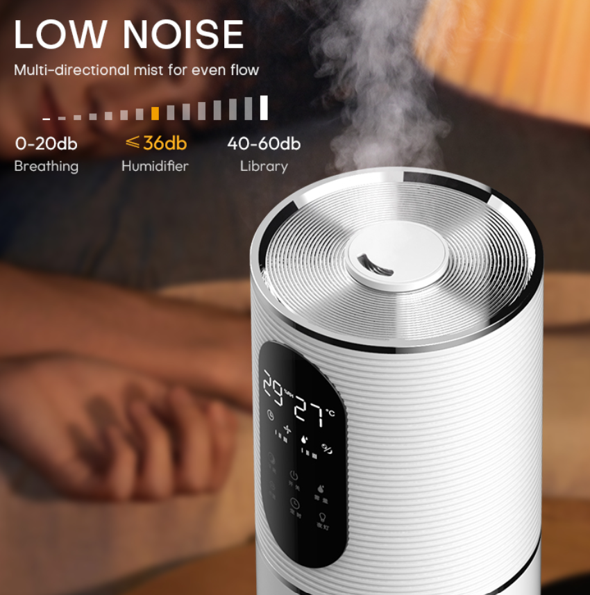 Touch Screen Wifi App Control Bedroom Home Indoor Household 28W 8L Air Humidifier