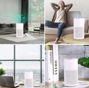 Light Portable Three Speed Adjustable Living Room Bedroom Mini Desktop Air Purifier