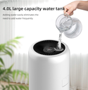 Low Power Consumption 28W 4L Intelligent Smart Style Household Cool Mist Humidifier