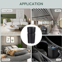 Professional Factory Living Room Bedroom Three Speed Adjustable Ultrasonic Air Purifier