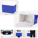 Light Durable Portable 12L Cooler Bin Ice Chest Cooler Box For Beverage/Food/Fishing/BBQ