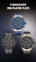 MEGIR 2213 Business Quartz Watch Men Waterproof Wristwatch