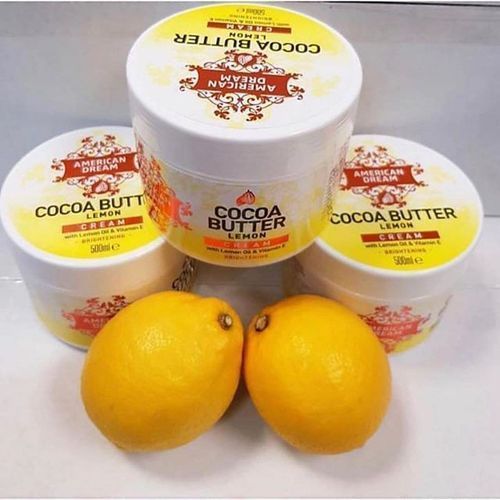 Cocoa Butter Lemon Cream with Lemon Oil & Vitamin E 500ml