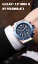 MEGIR 2213 Business Quartz Watch Men Waterproof Wristwatch