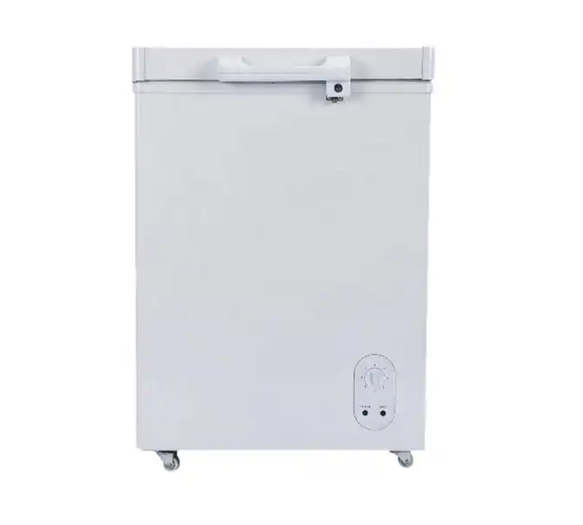 100L DC 12V Portable Top Open Door DC Solar Chest Freezer