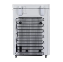 100L DC 12V Portable Top Open Door DC Solar Chest Freezer