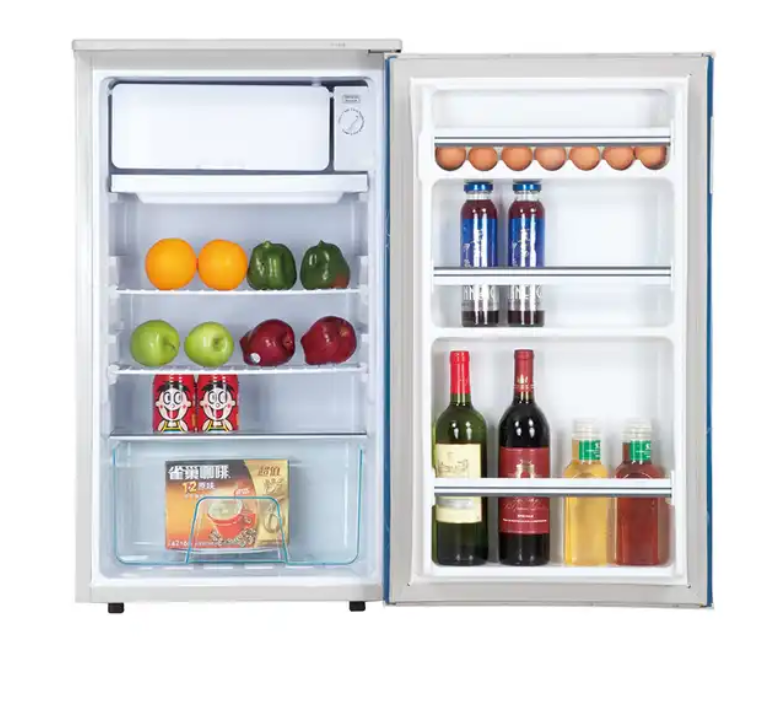 93 Liter Single Door Compact Refrigerator Fridge Mini Bar Hotel Kitchen Home