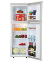 BCD-138 Double Door and Top Freezer Household Refrigerator