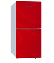 116L Double Door and Bottom Freezer Household Small Refrigerator