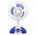 TNTSTAR- BLUE New 6 inch rechargeable mini table fan rechargeable electric fan table floor fan vertical