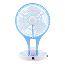 TNTSTAR JR-5580 BLUE New 6 inch battery electric fan bulk mini fan table fan motor