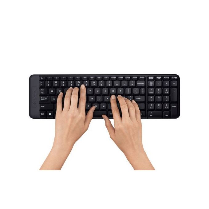 Logitech MK220 Wireless Keyboard & Mouse Combo - Black