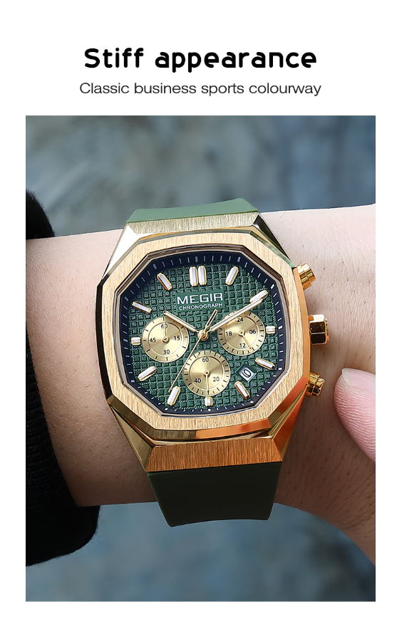 Men MEGIR 2215 Fashion Quartz Watch