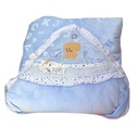 Baby Shawl Sac - Blue Multiple Designs