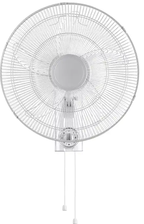 Home Office Restaurant Big Power Cooling 18 inch 45CM Plastic Material and CE Certification Wall Mounted Oscillating Fan