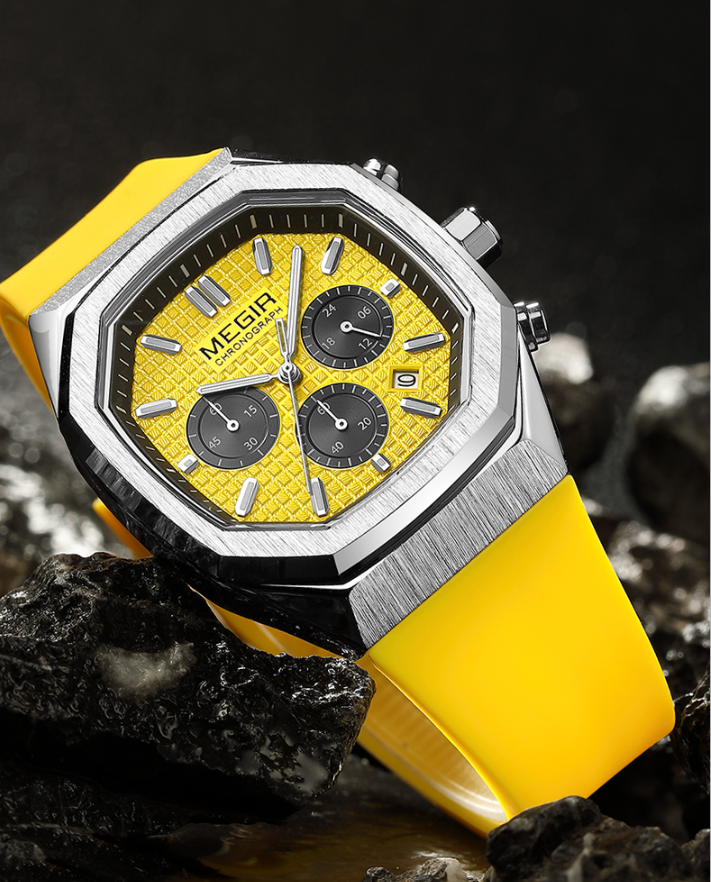 Men MEGIR 2215 Fashion Quartz Watch