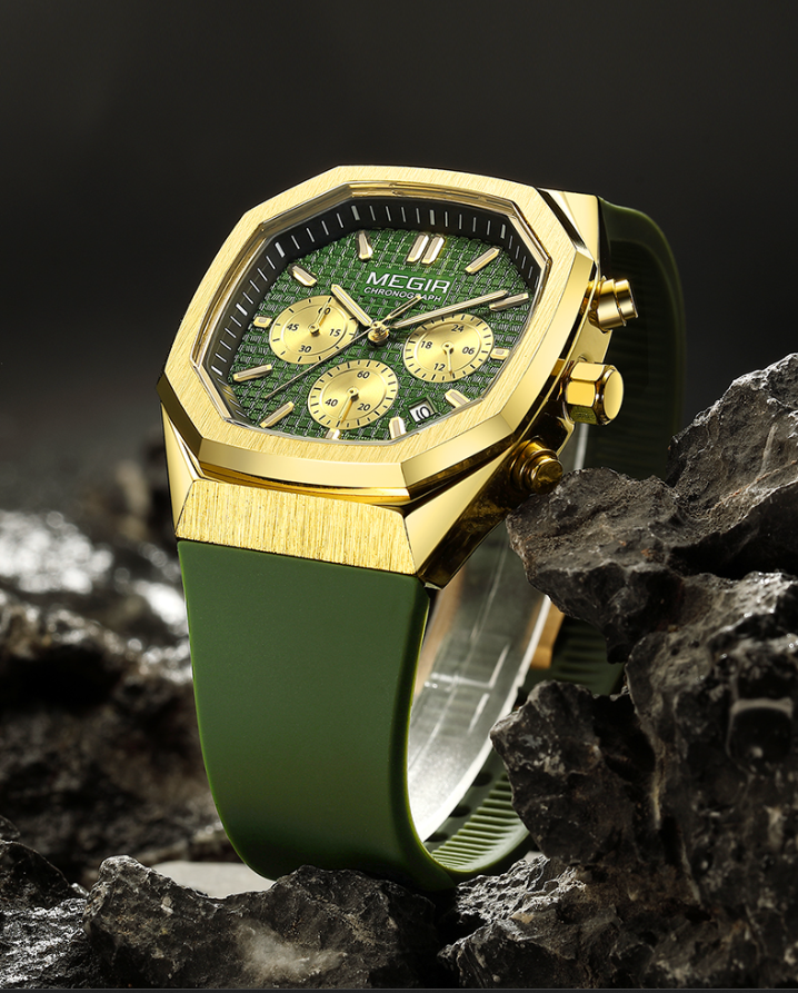 Men MEGIR 2215 Fashion Quartz Watch