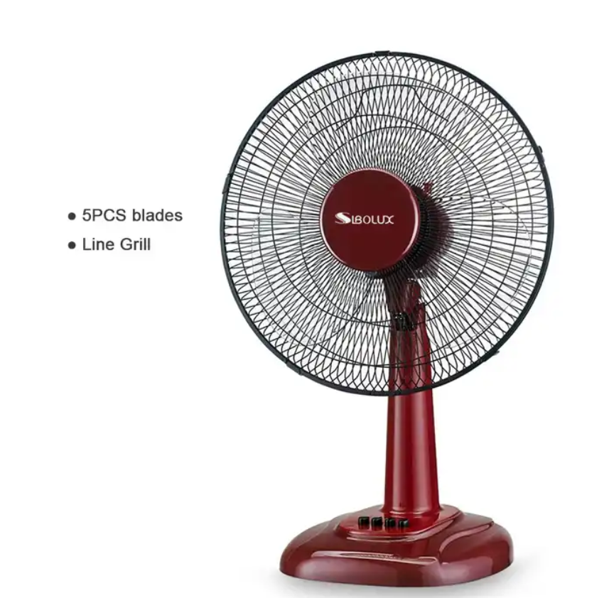 Smart Electric AC DC Oscillating Rotate Portable 16 Inch Mini Ventilator Desk Fans