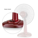 Smart Electric AC DC Oscillating Rotate Portable 16 Inch Mini Ventilator Desk Fans