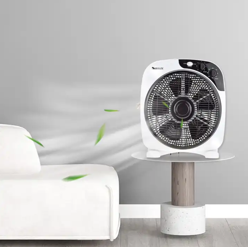 Five Blades Commercial Electric Box Fan For Hotel