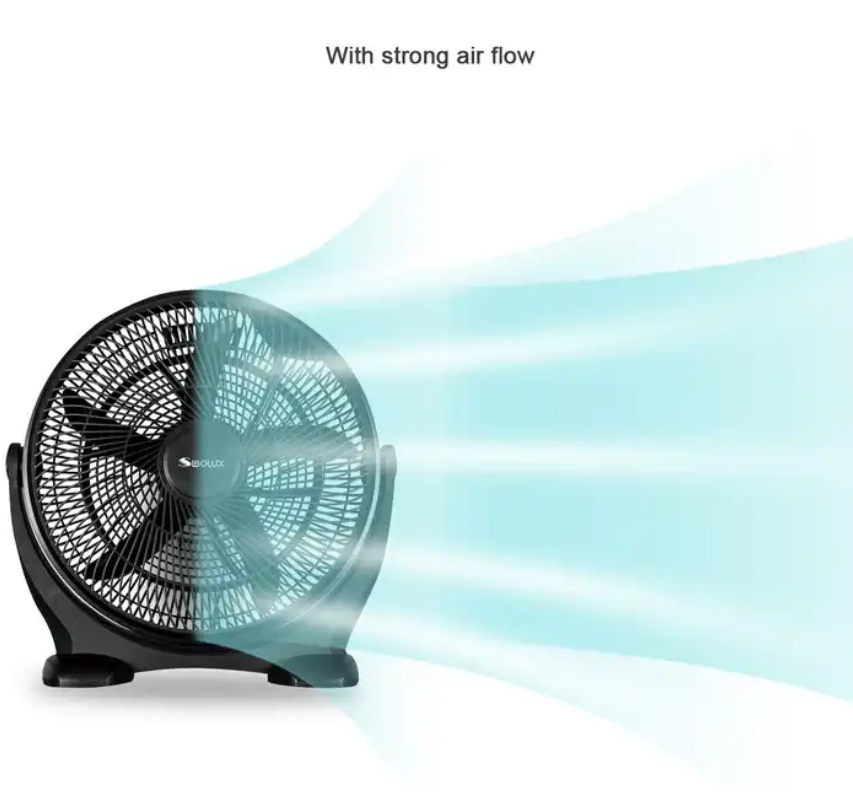 Square Box Fan Desk Fan Portable Air Cooler