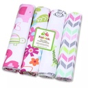 4 Pack Cotton Receiver Sheets - Multi Coloured