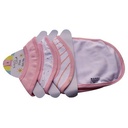 3pc Baby Bibs, Waterproof, Washable, - Pink