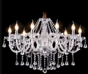 Luxury Hotel Dining Lobby Maria Theresa , Large Chandelier Wedding Foyer Villa Living Room Gold K9 Mini Chandelier