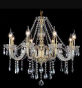 Modern Hotel Lobby Villa Decoration Pendant Light Custom Large Project LED Crystal Chandelier