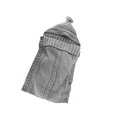 Newborn Baby Wrap Swaddle Blanket Knit Sleeping Bag - Grey