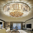 Modern Style Living Room Large Hotel Gold Wedding Luxury Crystal Ceiling Chandeliers LED Crystal Pendant Light >= 2 pieces