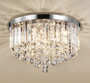 Lighting Big Luxury Flush Mount Tear Drop Chandelier Pendant Light Beautiful Luxury Crystal Chandeliers