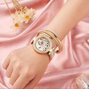 GREALY RL120-B 2psc Women Quartz Watch Diamond Butterfly Fashion Design Women Luxury Watch