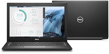 Dell Latitude 7280 - Intel Core i5 - 8GB ram - 500GB SSd - 14inch- Windows 10 Pro- Black - Refurbished