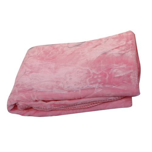 Baby Soft Thick Layer Swaddle Receiving Blanket - Pink